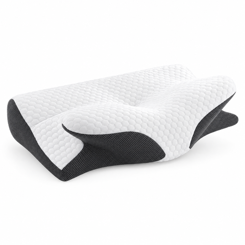 ORTEVA SOMNIA Ergonomic Visco Neck Pillow | Continuous Sleep Support